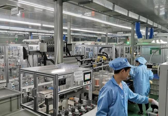 Automotive components manufacturing workshop
