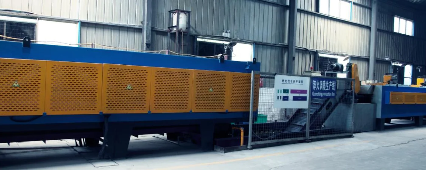 Automotive chassis component heat-treatment production line